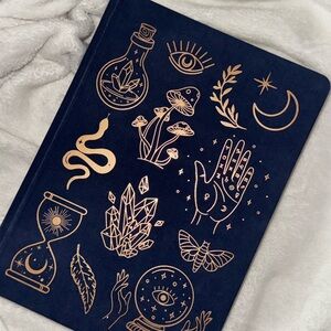 Gold Foil Lux Navy Velvet Magic & Manifestations Undated Manifestation Planner